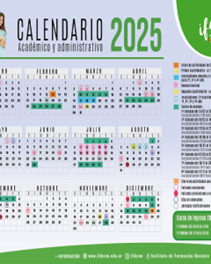 Calendario académico 2025