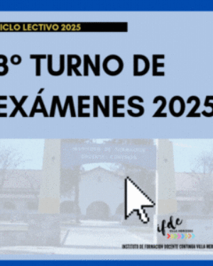3° Turno de exámenes 2025