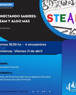 Capacitación: Conectando Saberes: STEAM y algo más