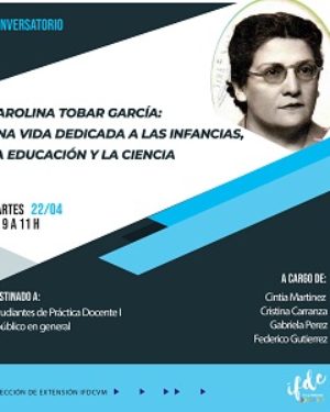 Conversatorio – Carolina Tobar García: una vida dedicada a las infancias, la educación y la ciencia