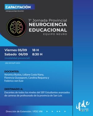 1°Jornada Provincial Neurociencia Educacional 