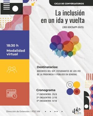Ciclo de conversatorios: La inclusión en un ida y vuelta