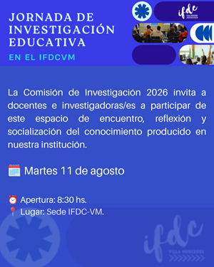 Jornada de Investigación Educativa 2026